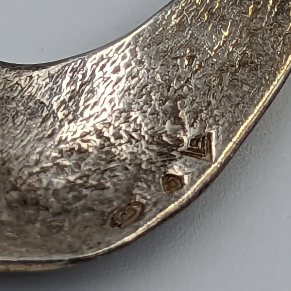 N1802 Retired Silpada Sterling Pendant Necklace. Layered Leather Cord - Picture 9 of 12